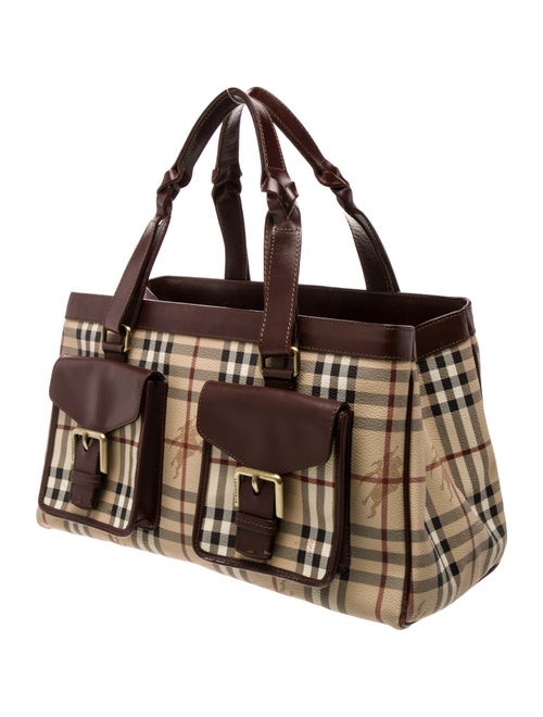 Burberry London Haymarket Check Shoulder Bag