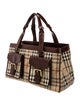 Burberry London Haymarket Check Shoulder Bag