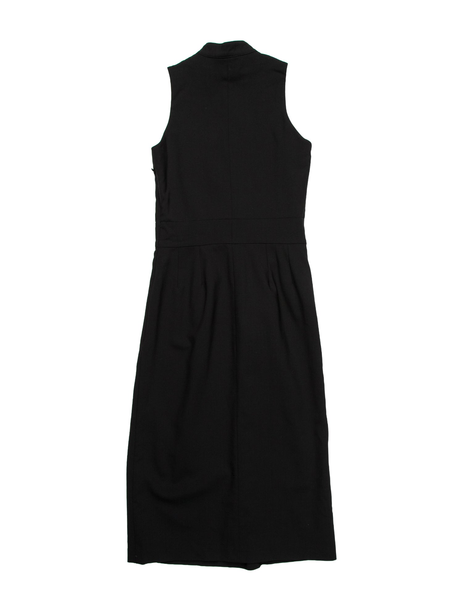Burberry London Wool Midi Length Dress