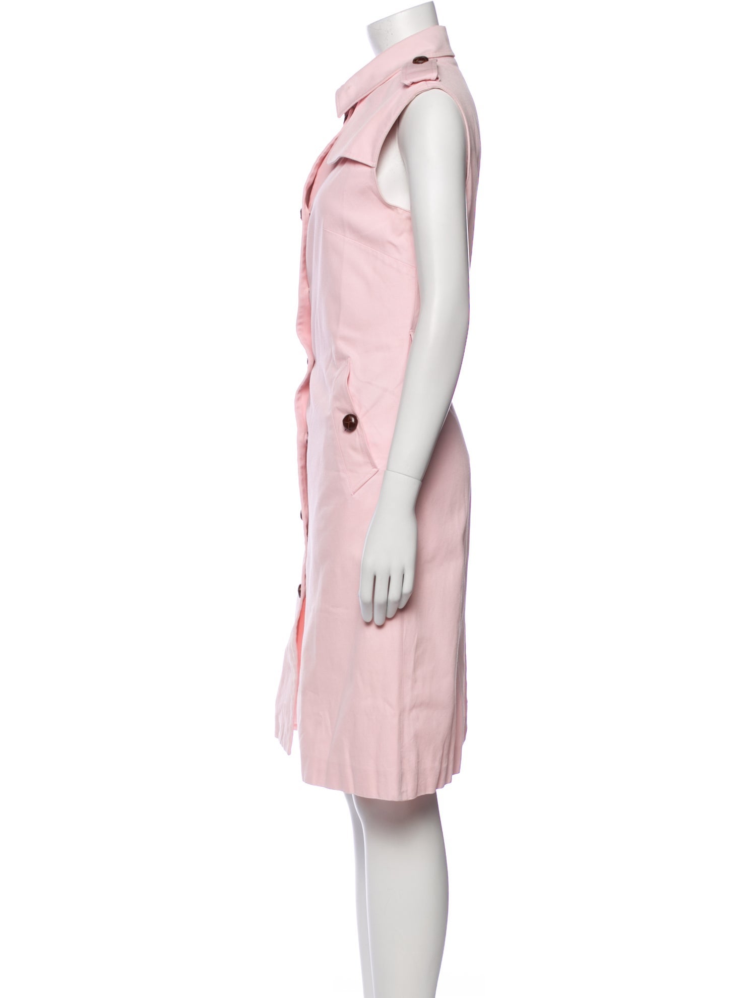 Burberry London Vintage Midi Length Dress