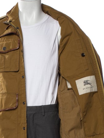 Burberry London House Check Pattern Utility Jacket