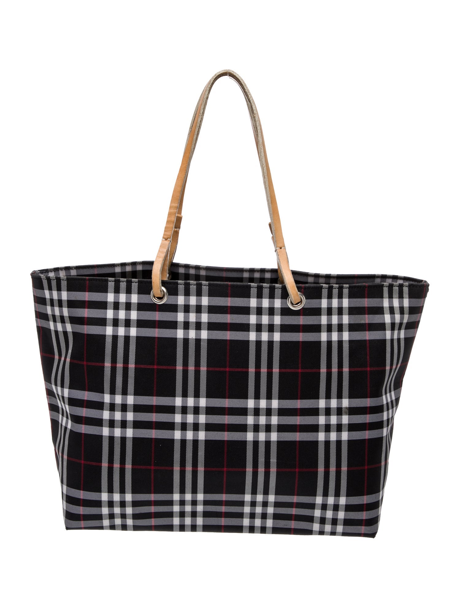 Burberry London Nova Check Top Handle Bag