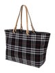 Burberry London Nova Check Top Handle Bag