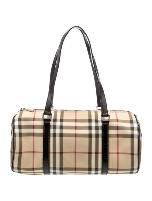 Burberry London Nova Check Top Handle Bag