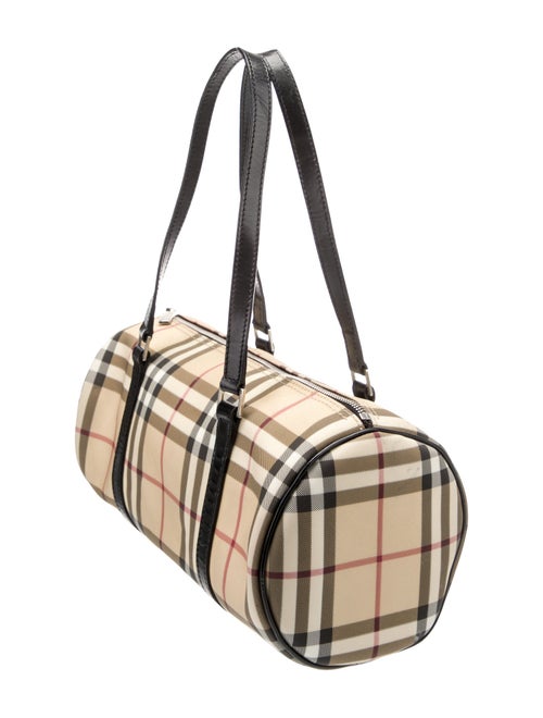 Burberry London Nova Check Top Handle Bag