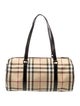 Burberry London Nova Check Top Handle Bag