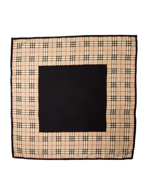 Burberry London Silk Nova Check Pattern Scarf