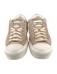 Burberry London Nova Check Pattern Leather Sneakers