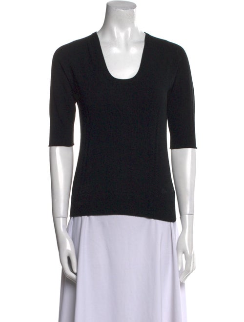 Burberry London Scoop Neck Short Sleeve T-Shirt