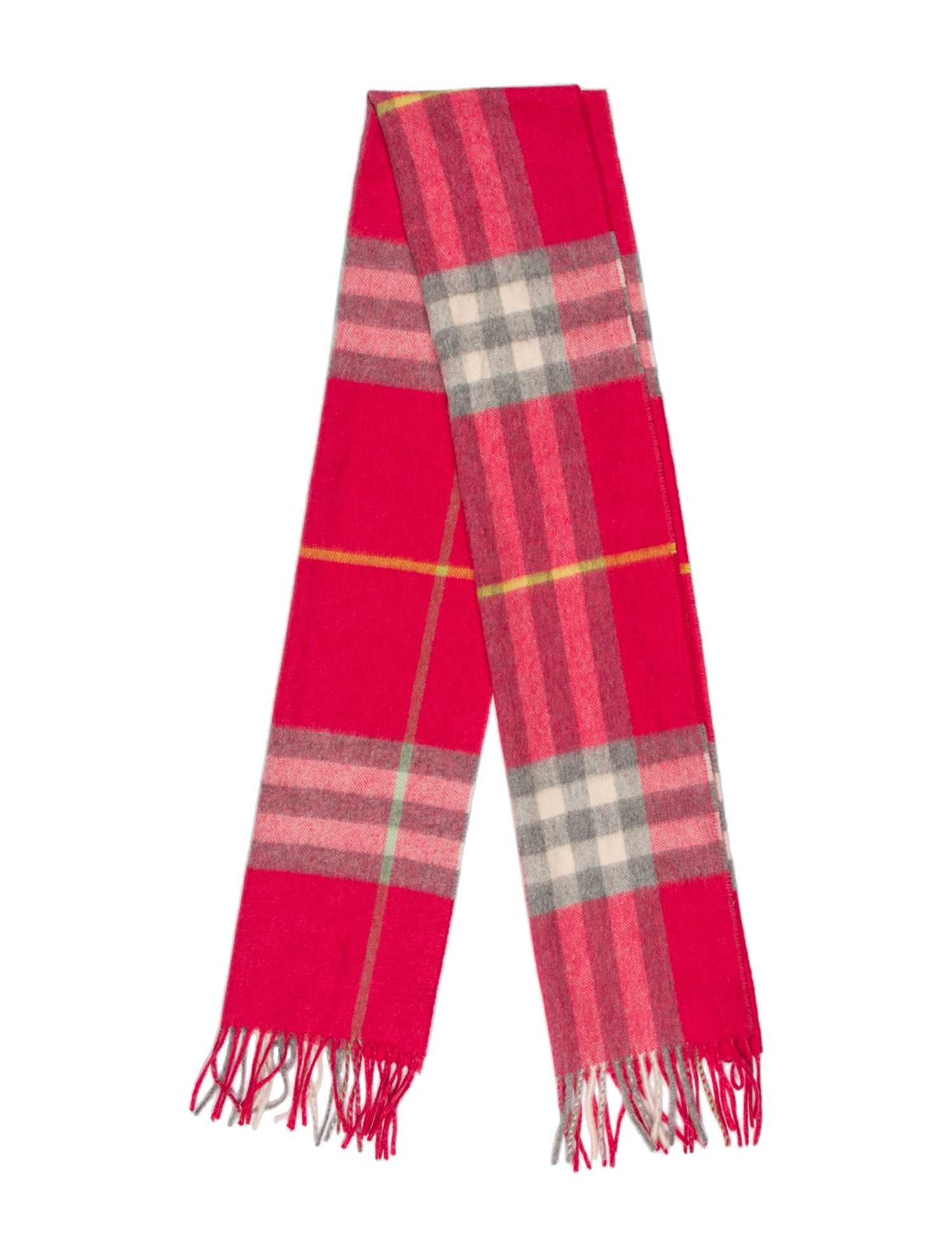 Burberry London Cashmere Striped Scarf
