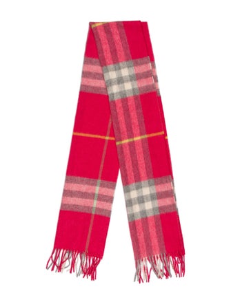 Burberry London Cashmere Striped Scarf