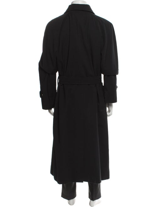 Burberry London Nova Check Pattern Trench Coat