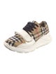 Burberry London Canvas Printed Sneakers