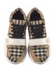 Burberry London Canvas Printed Sneakers