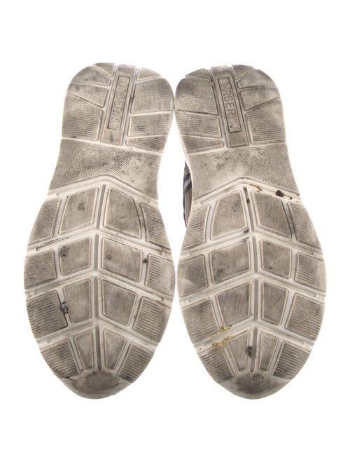 Burberry London Canvas Printed Sneakers