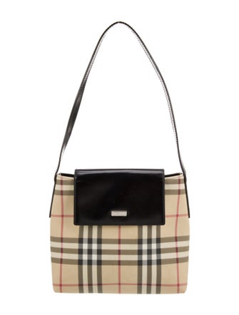 Burberry London Nova Check Shoulder Bag