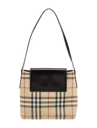Burberry London Nova Check Shoulder Bag