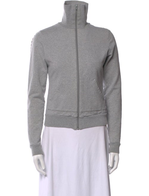 Burberry London Mock Neck Long Sleeve Sweatshirt