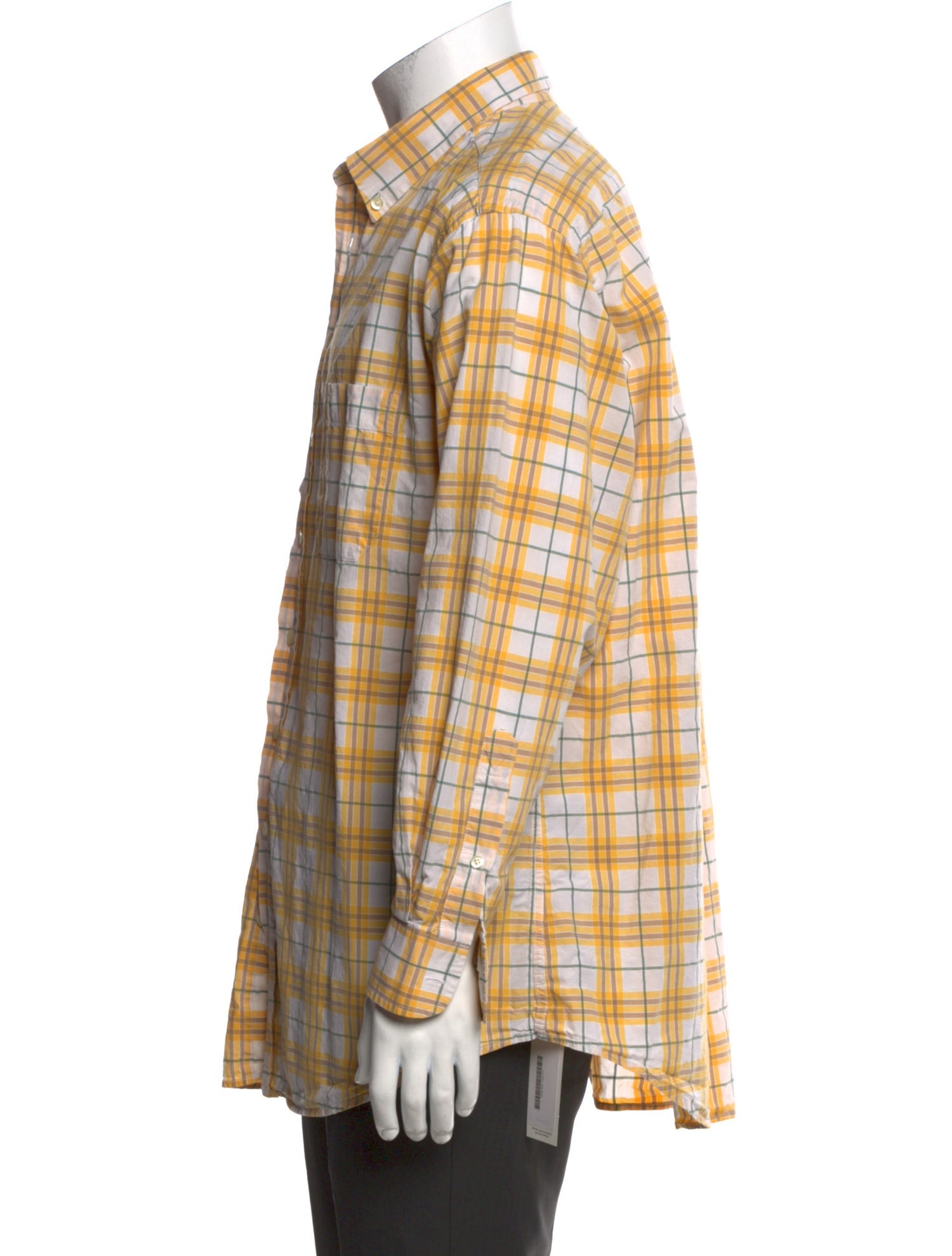 Burberry London Nova Check Pattern Long Sleeve Shirt