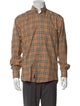 Burberry London Nova Check Pattern Long Sleeve Shirt