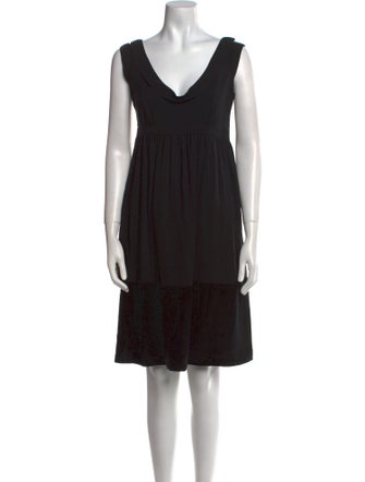 Burberry London Silk Knee-Length Dress