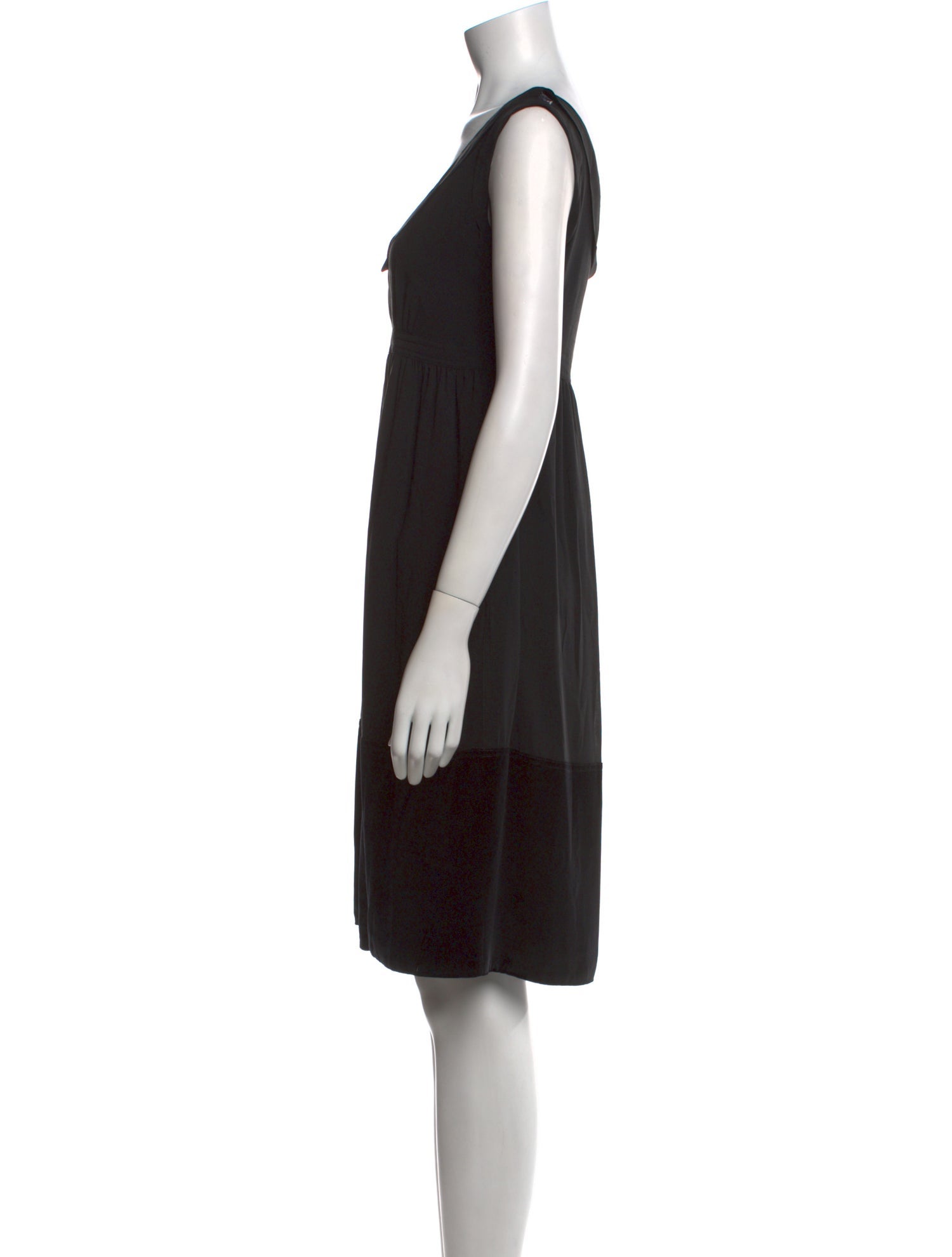 Burberry London Silk Knee-Length Dress