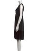 Burberry London Silk Knee-Length Dress