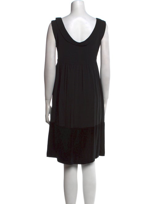 Burberry London Silk Knee-Length Dress