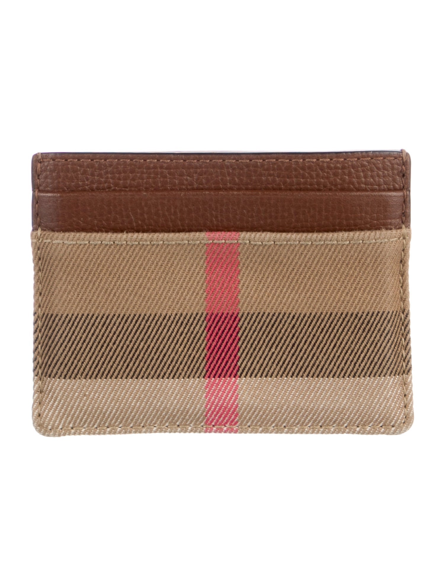 Burberry London Canvas Printed Card Holder
