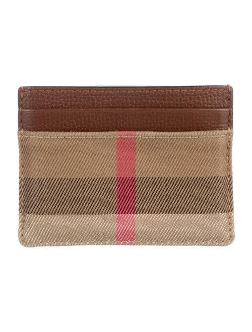 Burberry London Canvas Printed Card Holder
