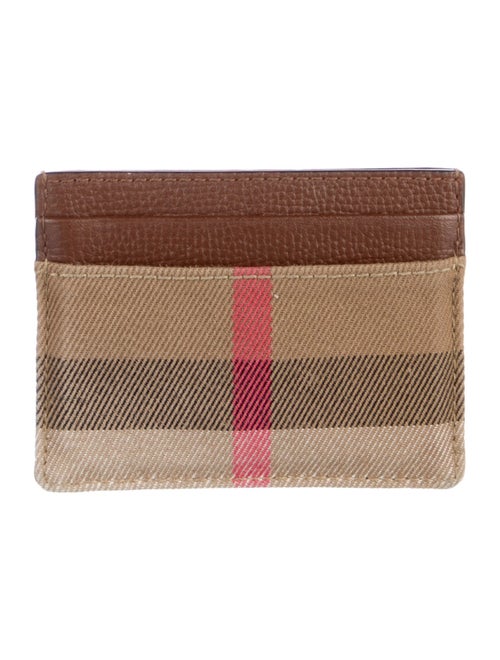 Burberry London Canvas Printed Card Holder