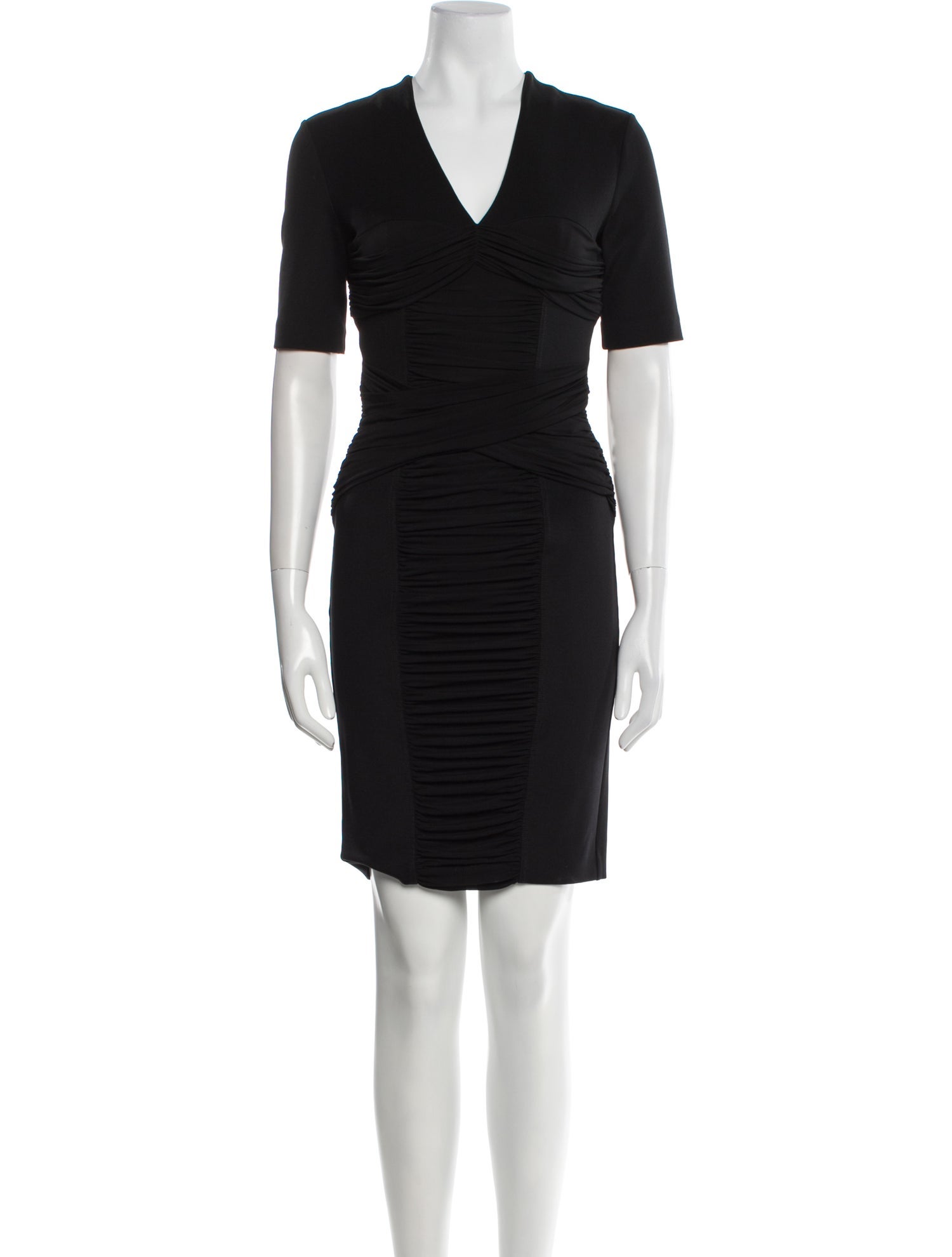 Burberry London V-Neck Mini Dress