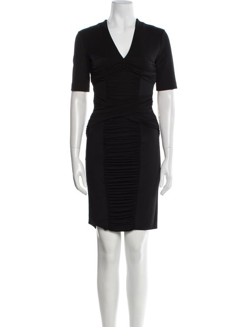 Burberry London V-Neck Mini Dress