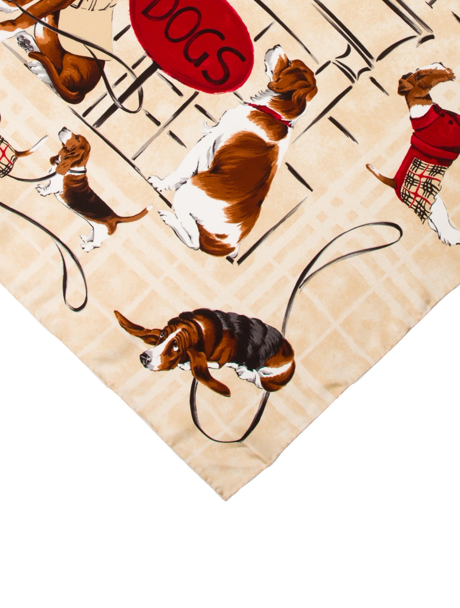 Burberry London Silk Printed Scarf