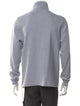 Burberry London Nova Check Pattern Mock Neck Sweatshirt