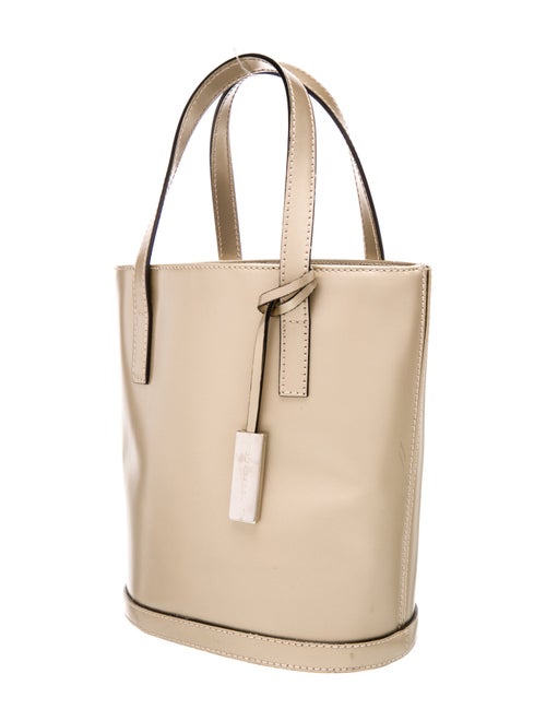 Burberry London Leather Top Handle Bag