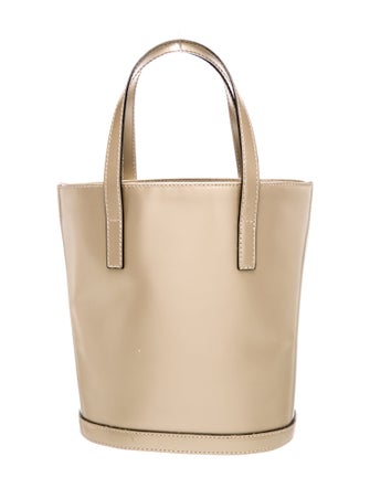 Burberry London Leather Top Handle Bag