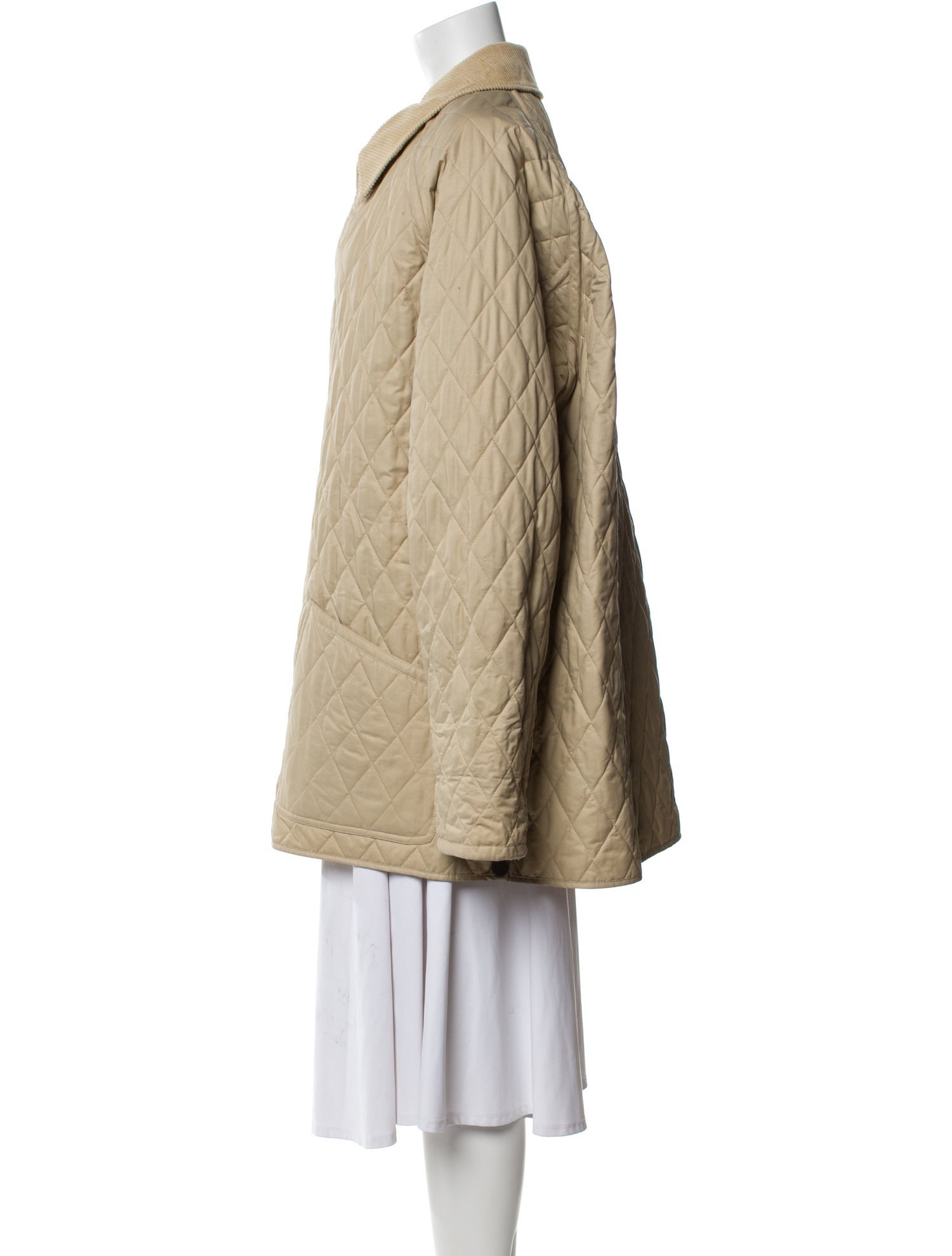 Burberry London Tweed Pattern Coat