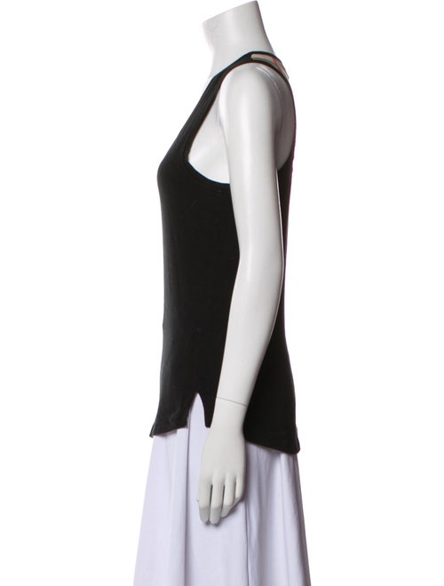 Burberry London Scoop Neck Sleeveless Top