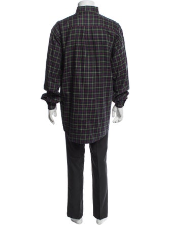 Burberry London Abstract Check Long Sleeve Shirt
