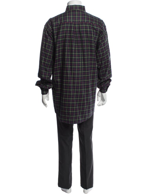 Burberry London Abstract Check Long Sleeve Shirt