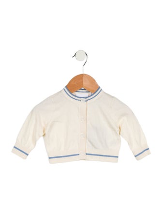 Burberry London Woven Button Up Cardigan