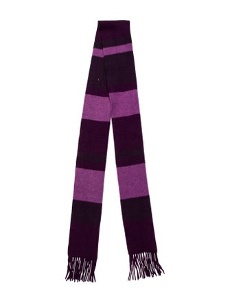 Burberry London Merino Wool Striped Scarf