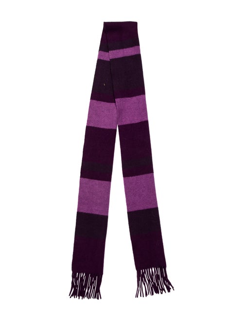 Burberry London Merino Wool Striped Scarf