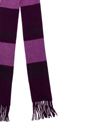 Burberry London Merino Wool Striped Scarf