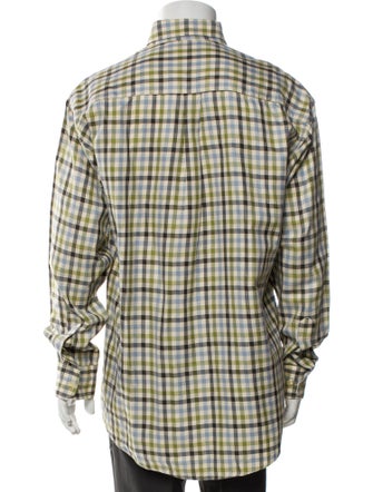 Burberry London Nova Check Pattern Long Sleeve Shirt