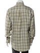 Burberry London Nova Check Pattern Long Sleeve Shirt