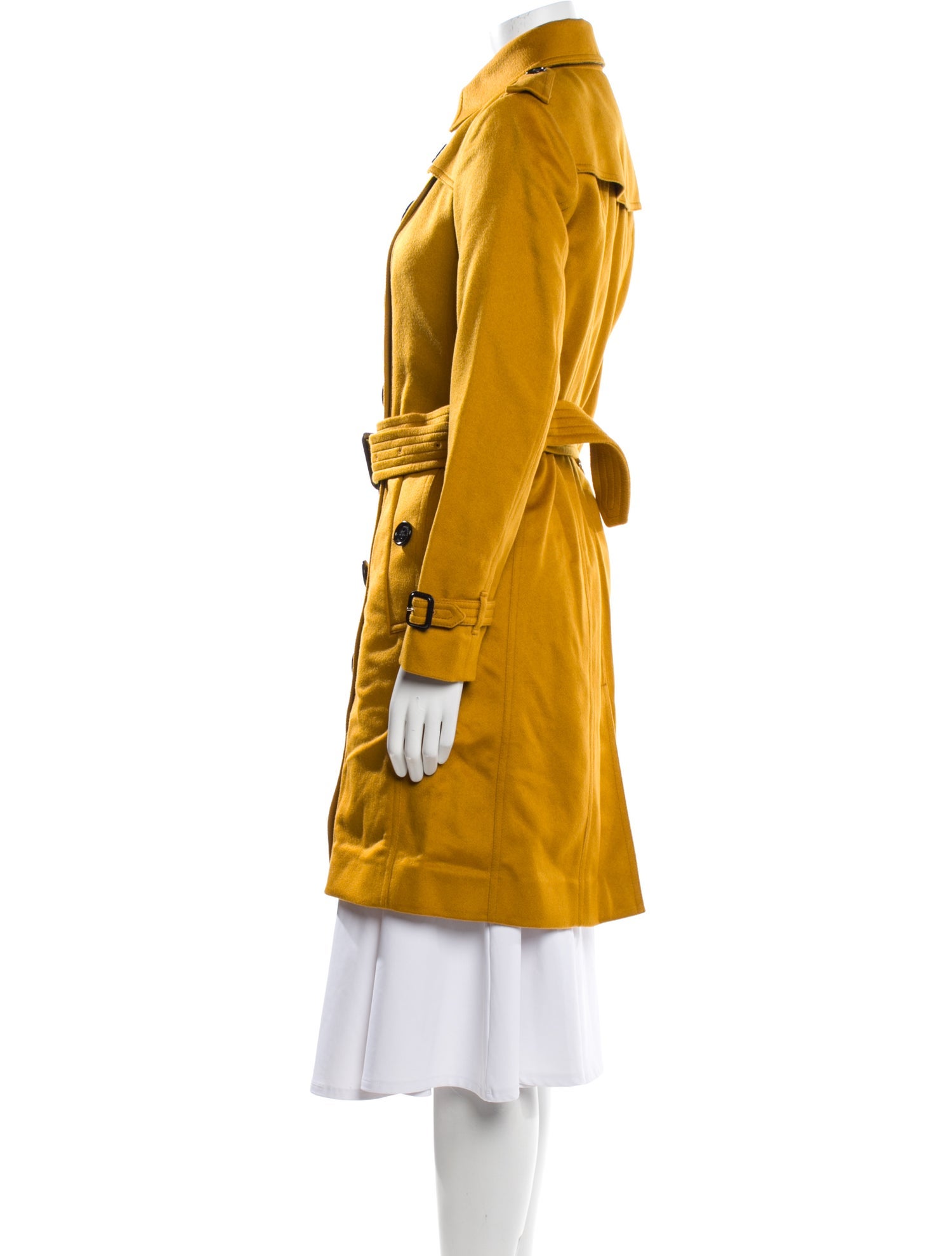 Burberry London Cashmere Trench Coat
