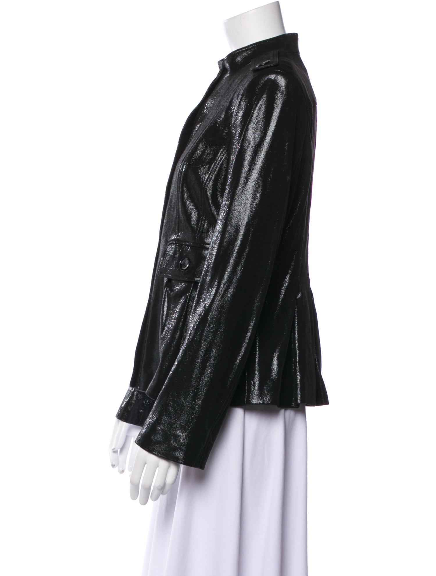 Burberry London Leather Biker Jacket