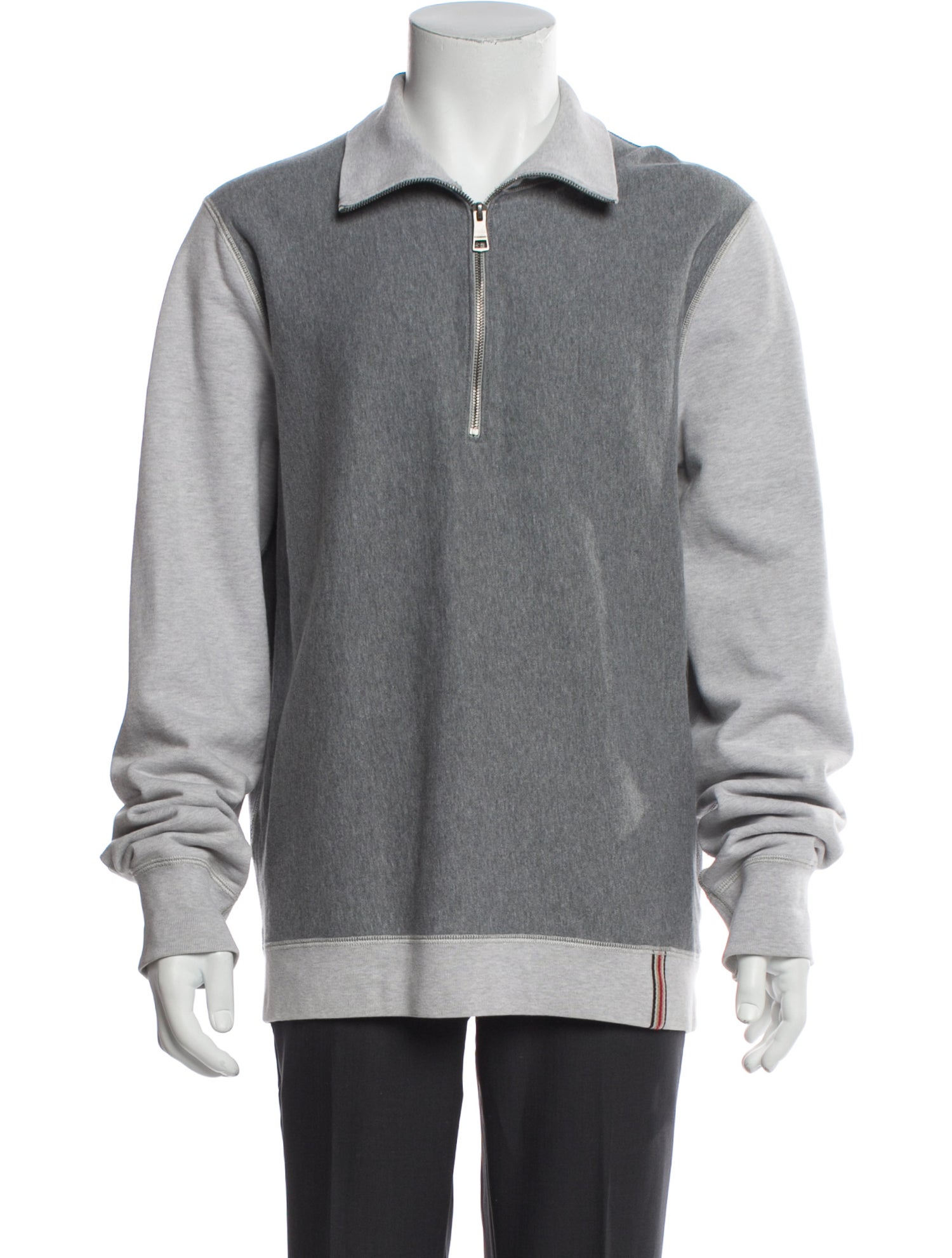 Burberry London Collar Long Sleeve Polo Sweater